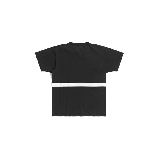 Women Tubular T-Shirt - Black/White