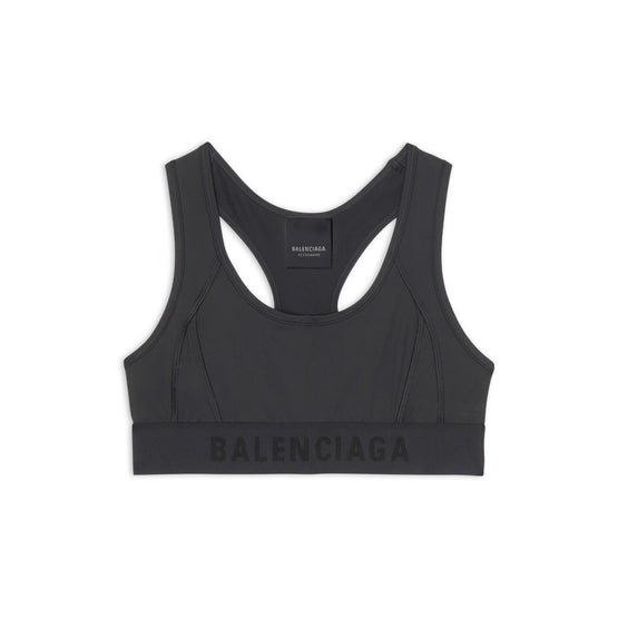 Women Bra Athletic Sports - Black/White