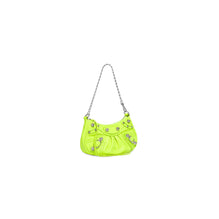 Women Le Cagole Mini Bag W/Chain - Fluo Yellow