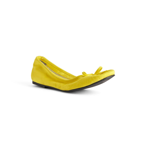 Women Shoe Clutch Ballerina - Yellow