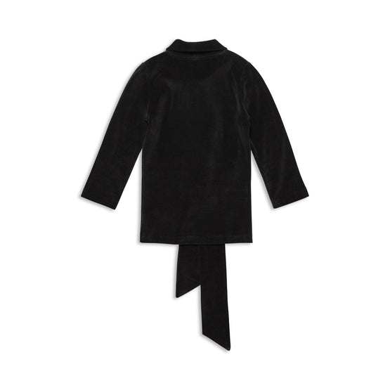Women Scarf Fitted Turtleneck - Black