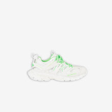 Women Track Bicolor/Fluo Detail/Nw - White/Fluo Green