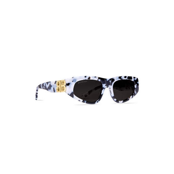 Women Dynasty D-Fram 0095S Acetate - White Havana