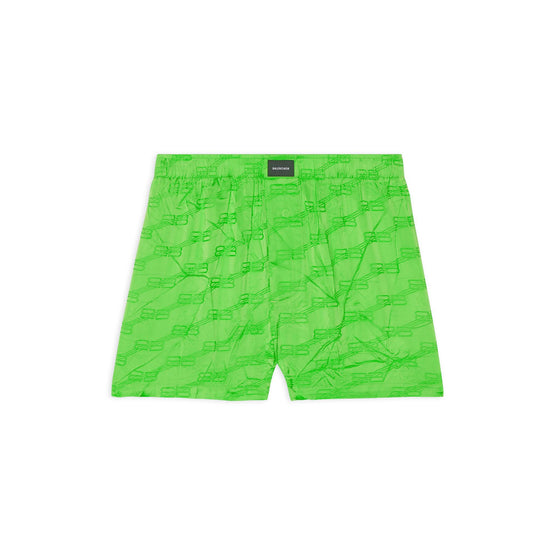 Women Pyjama Shorts - Apple Green