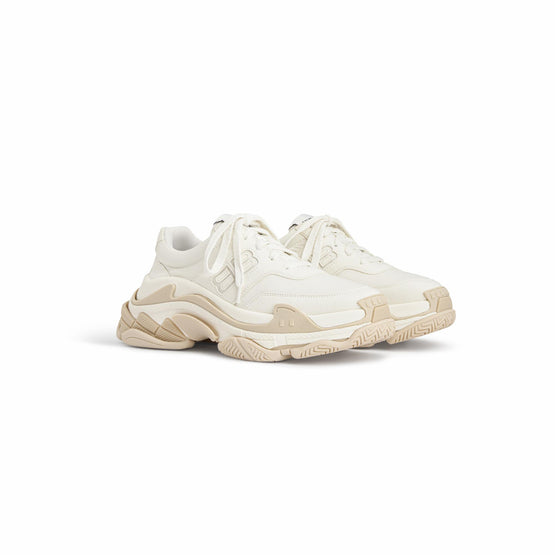 Women Triple S Bcl Nylon/Suede/Nw - Eggshell/Sand Beige