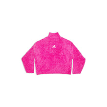 Women Adidas Oversized Turtleneck - Pink/White