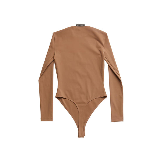 Women Fitted Top - Tan