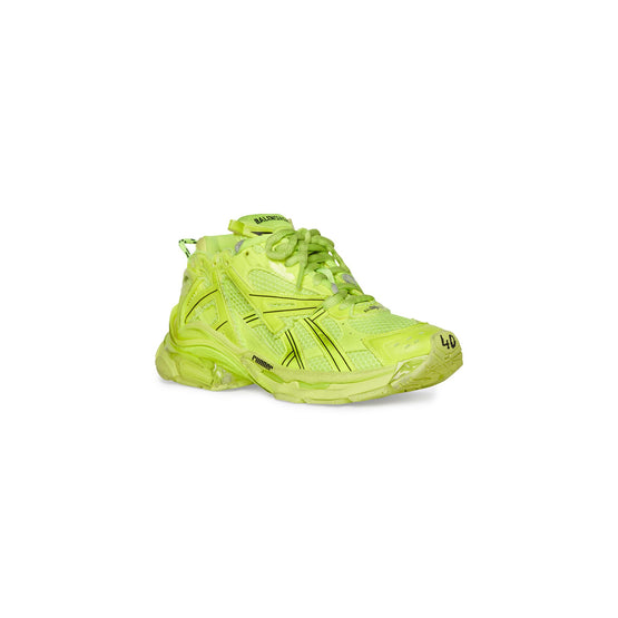 Men Runner Sneaker Bicolor - Fluo Yellow/Black