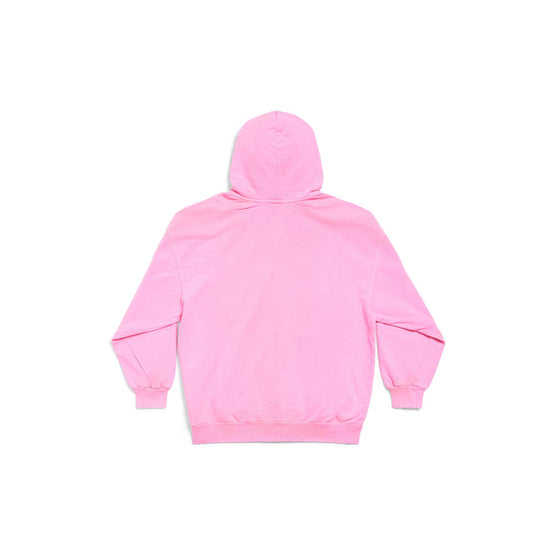 Women Small Zip-Up Hoodie - Fluo Pink/Fluo Pink