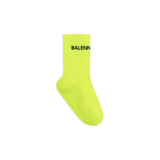 Women Socks Tennis Socks Fluo Pa Ea - Lemon/Black