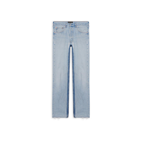 Men Chaps Pants - Dirty Light Blue