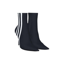 Women Knife Bootie H110 Spandex Matt - Black/White