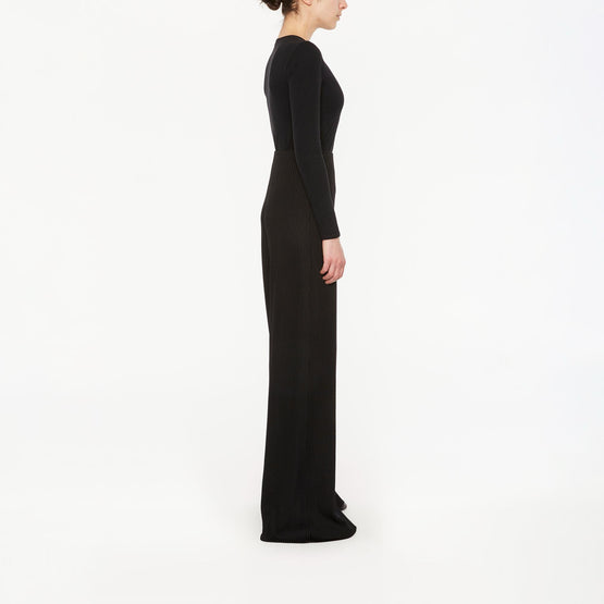 Women Palazzo Pants - Black