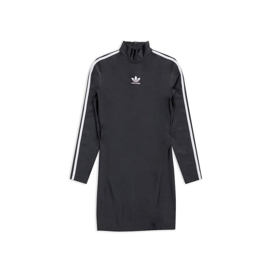 Women Adidas L/S Mini Dress - Black