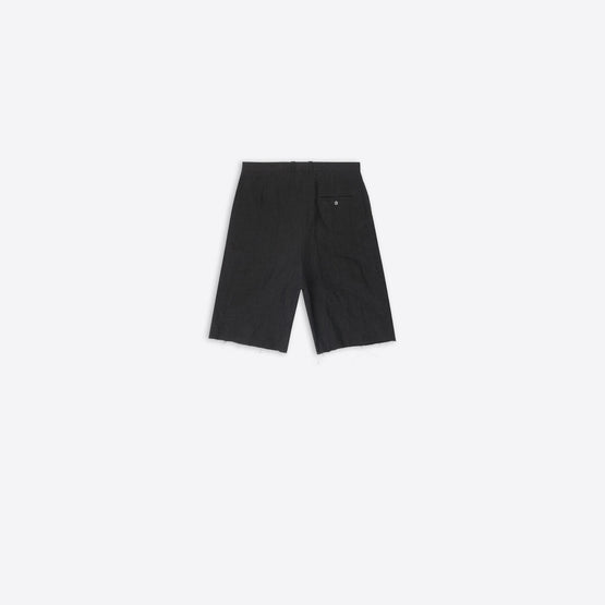 Men Tailored Shorts - Black