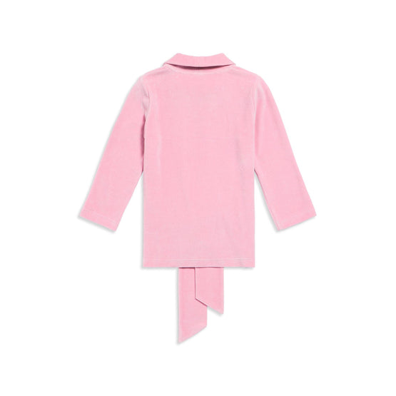 Women Scarf Fitted Turtleneck - Pink