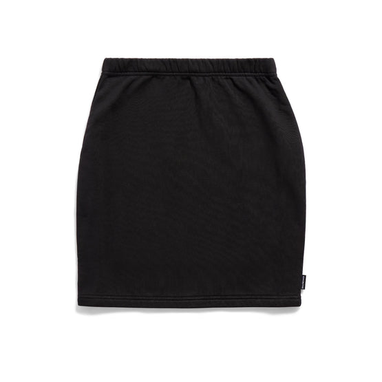Women Mini Skirt - Washed Black