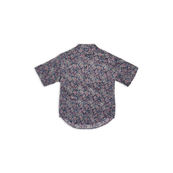 Men S/S Minimal Shirt - Navy
