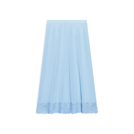 Women Slip Skirt - Sky Blue
