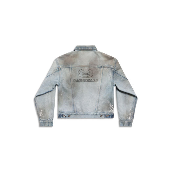 Women Shrunk Jacket - Dirty Blue