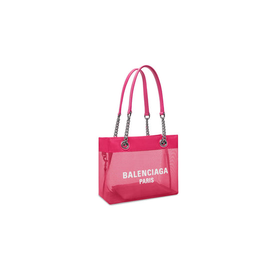 Women Duty Free Tote S - Fuchsia/L White