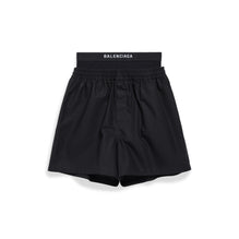 Men Hybrid Boxer Shorts - Black