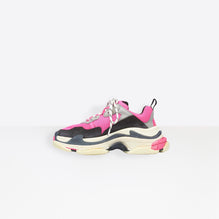 Women Triple S Sneaker - Fluo Pink/Grey/White