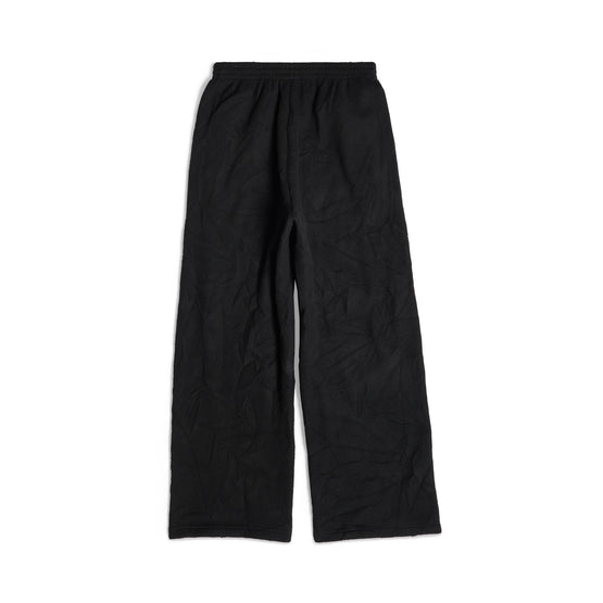 Men Crinkled Pants - Black