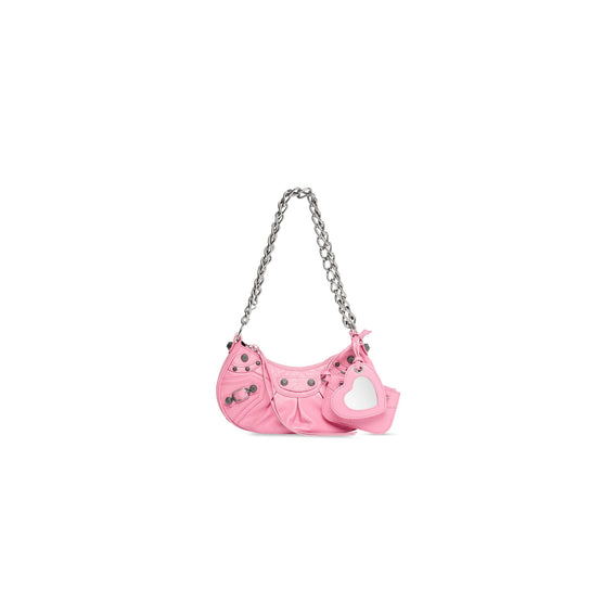 Women Le Cagole Shoul Bag Xs W/Ch - Sweet Pink