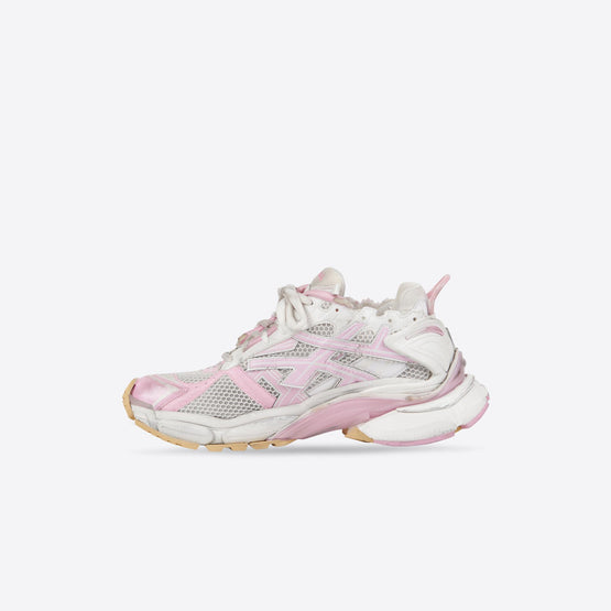 Men Runner Sneaker Four Color - White/Pink/Beige/Blk