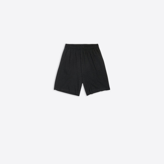 Men Sweat Shorts - Black