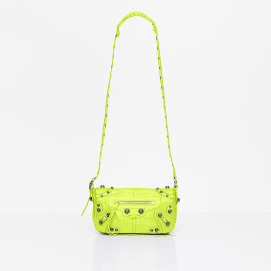 Men Le Cagole Flap Bag Xs - Fluo Yellow
