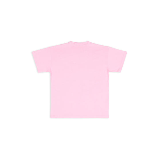 Women Medium Fit T-Shirt - Pink/Silver
