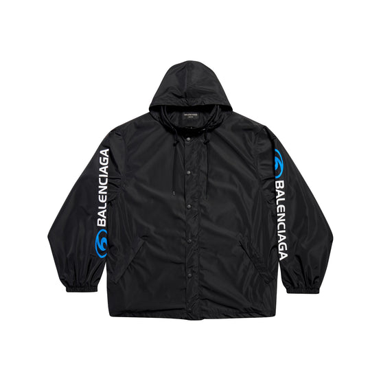 Women Short Windbreaker - Black