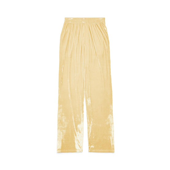 Women Baggy Pants - Cream