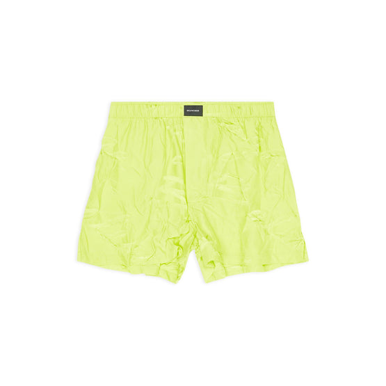 Women Pyjama Shorts - Fluo Yellow